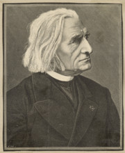 Portrait of Franz Liszt; Puc, Bronislaw (fl. 1867–1891), graphic artist; factual albums; albums;