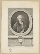 Portrait of Stanislaw Poniatowski; Folino, Bartolomeo de (1730–post 1808), graphic artist;