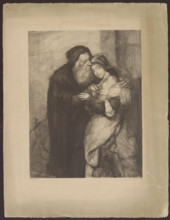 Shylock and Jessyka; Lopienski, Ignacy (1865–1941), graphic artist; Gottlieb, Maurycy (1856–1879),