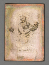 S. Petras Ap. (Saint Peter the Apostle), Czerski, Stanislaw (1777–1833), graphic artist. The image