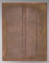 Frontispiece to Ignacy Bogdaszewski's book Several Ballads and Novels; graphic artist, Lohojsk;