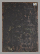 Floral ornament, graphic artist, Lohojsk; floral ornaments; Perhaps a matrix for embossing leather;