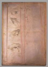 Study of the human eye, graphic artist, after 1800, graphic, graphic matrix/plate; anatomical