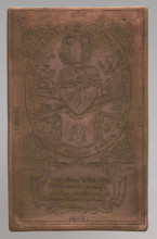 The Heart of Jesus surrounded by the Arma Christi, Piotrowski, Jan Onufry (fl. 1754–1765), graphic