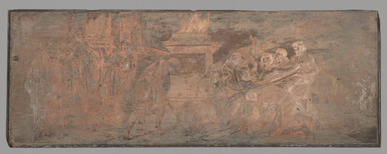 The Martyrdom of St. Lawrence; graphic artist; subject: The Martyrdom of St. Lawrence, Lawrence (St