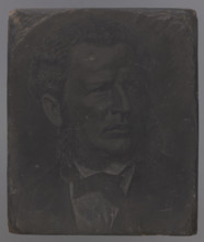 Portrait of Józef Orlowski; Chelmicki, Ignacy (fl. 1867–post 1890), graphic artist; woodcut; 1873?;