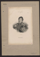 Portrait of Prince Józef Poniatowski, Julien, Bernard-Romain (1802–1871), graphic artist; ca. 1830,