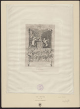 Kupferplatte und Scheidewasser, Neureuther, Eugen Napoleon (1806-1882), graphic artist; graphic