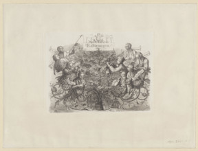Kupferplatte und Scheidewasser, pl. 5; Neureuther, Eugen Napoleon (1806–1882), graphic artist;