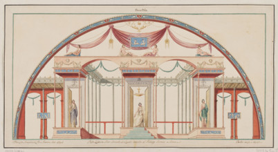 Vestigia delle Terme di Tito. Ground floor plan, Carlone, Marco (1742-1796), graphic artist;