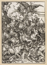 The Four Horsemen of the Apocalypse, from the 'Apocalypse' cycle, Dürer, Albrecht (1471-1528),