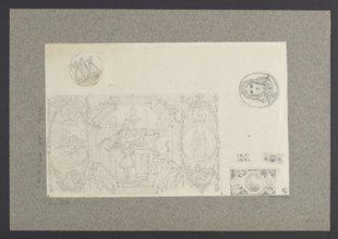 Annual Rites on St. Andrew's Eve, illustration design, Gerson, Wojciech (1831–1901), repossession,