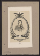 Bust of Prince Józef Poniatowski, graphic artist; subject: Poniatowski, Józef Antoni (1763–1813) in