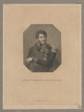 Portrait of Prince Józef Poniatowski; artist: Friedrich Wilhelm Bollinger (1777–1825), graphic