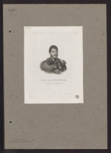 Portrait of Prince Józef Poniatowski; graphic print; subject: Poniatowski, Józef Antoni
