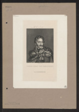 Portrait of Prince Józef Poniatowski; graphic print; Linsen, L., graphic artist (fl. ca.