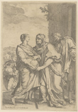 The Visitation; Carlo Maratti (1625–1713), graphic artist; The Visitation (iconographic); Saint