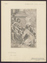Adoration of the Magi; Carlo Maratti (1625–1713), graphic artist; iconography: Adoration of the
