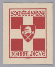 Société Suisse d'Heraldique; Lorenz Max (1863–1939), graphic artist; Dominik Witke-Jezewski