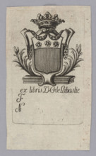 Ex libris DG de Labastie; bookplate by Fogasse after Paul-André de La Bastie (1756–1830) and