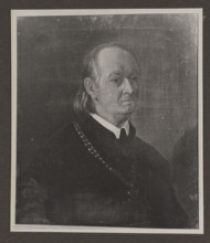 Vilnius Cathedral, photograph of a portrait of a canon; painter Zdanowscy (Edmund and Boleslawa);