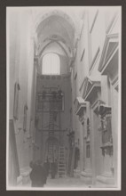 Vilnius. 'Hanging Pictures in the Cathedral', Zdanowscy, Edmund and Boleslawa, photographers,