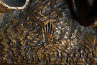 Crucifixion Polyptych from Pruszcz - middle part - Stations of the Cross, Crucifixion, Lamentation;