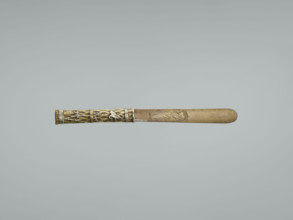 Paper knife, Japanese, Meiji (1868–1912), late 19th century. Materials: bamboo and bronze;