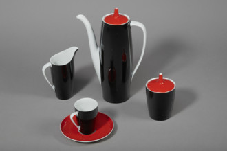 'Goplana' coffee set, Cmielów SA Porcelain and Ceramic Products Factory (1920–1939; 1946–1951),