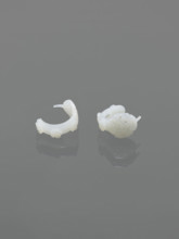Pair of earrings; maker: Rubiec-Masalski, Fyodor Vasilyevich (1865-1920?); Chinese art; Chinese;