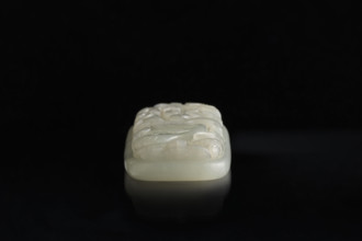 Plaque; maker: Rubiec-Masalski, Fyodor Vasilyevich (1865-1920?); material/style: Chinese art, Qing