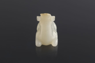Deer paperweight by Fyodor Vasilyevich Rubiec-Masalski (1865-1920?), Chinese, Qing (1644-1911)