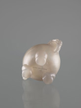 Ding-type incense burner with cover; lions; ceremonial vessels; fo; incense burners; Chinese art;