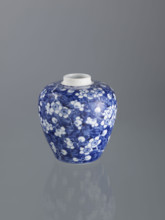 Ginger vessel with lid; Chinese; Qing dynasty (1644–1911); 19th century; spice vessel / decorative