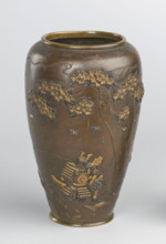 Vase, Fyodor Vasilyevich Rubiec-Masalski (1865-1920?), Jerzy Tulisov (1943- ), Japanese art, Meiji