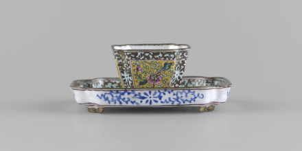 Bowl with saucer; maker: Ignacy Jan Paderewski (1860–1941); Chinese; Qing dynasty (1644–1911);