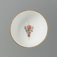 Hemispherical bowl, Koenigliche Porzellain Fabrique, Meissen (1710–1763), manufacturer; ca. 1750;