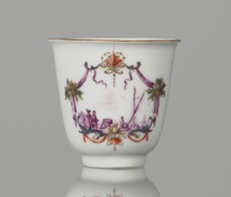 Tall chalice cup, Koenigliche Porzellain Fabrique, Meissen (1710–1763), manufacturer, ca. 1750,