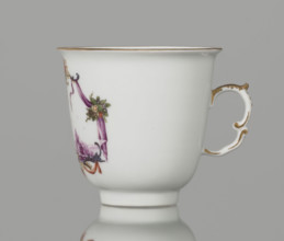 Tall chalice cup, Koenigliche Porzellain Fabrique, Meissen (1710–1763), manufacturer, ca. 1750,