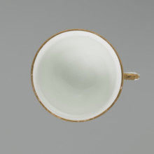 Tall chalice cup, Meissen porcelain, ca. 1750, Meissen; manufacturer: Koenigliche Porzellain