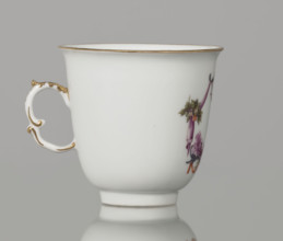 Tall chalice cup, Koenigliche Porzellain Fabrique, Meissen (1710–1763), manufacturer, ca. 1750,