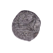 Quarter; obverse: head of Hercules right, behind it value mark ooo. Reverse: ship's prow right;