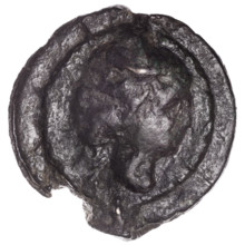 as (aes grave), publisher, Mercury (mythology), heads of the Janus-type Dioscuri, head of Mercury,