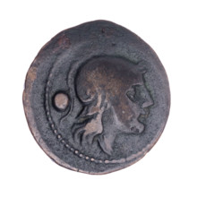 ounce, publisher, ship's prow (iconographic), Roma (mythological), message, helmets, head of Roma