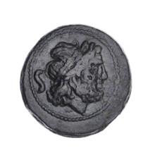 Semis, publisher; ship's prow (iconographic); head of Saturn (iconographic); Saturn (mythological);