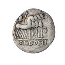 Denarius, Domitius Ahenobarbus, Cn. (fl. 118–96 BC), publisher (politician, consul). Obverse: