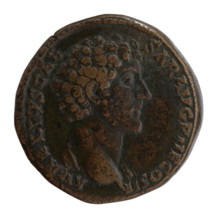 Sestertius, Marcus Aurelius (121–180; Roman emperor 161–180), (caesar 139–161), Antoninus Pius