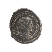 Antoninian, Caracalla (188–217; Roman emperor 198–217), issuer. Obverse: Bust of Caracalla on the