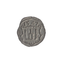 Lithuanian obol of Sigismund II Augustus (King of Poland, 1544–1572), Jagiellonian dynasty. Silver