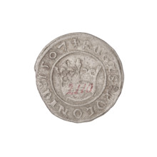 Crown half-grosz, Sigismund I the Old (King of Poland; 1506–1548). Reverse: Polish eagle; in the
